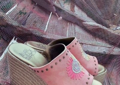 Sandalia "Rosa en Sa Cova"  Pink