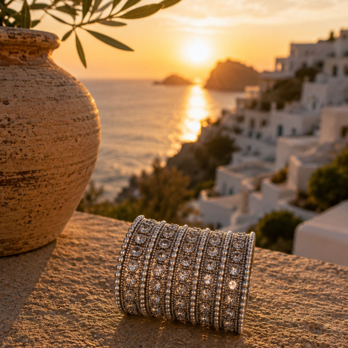 Brazalete Kity Plata