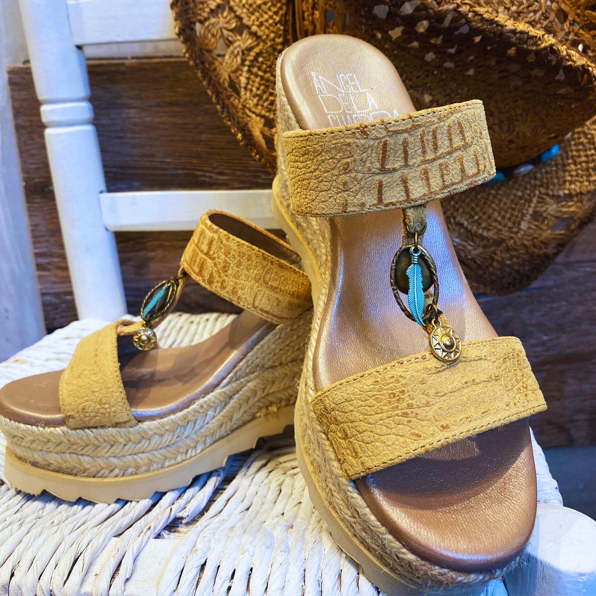 Sandalia "Charly en Skopelos" Camel
