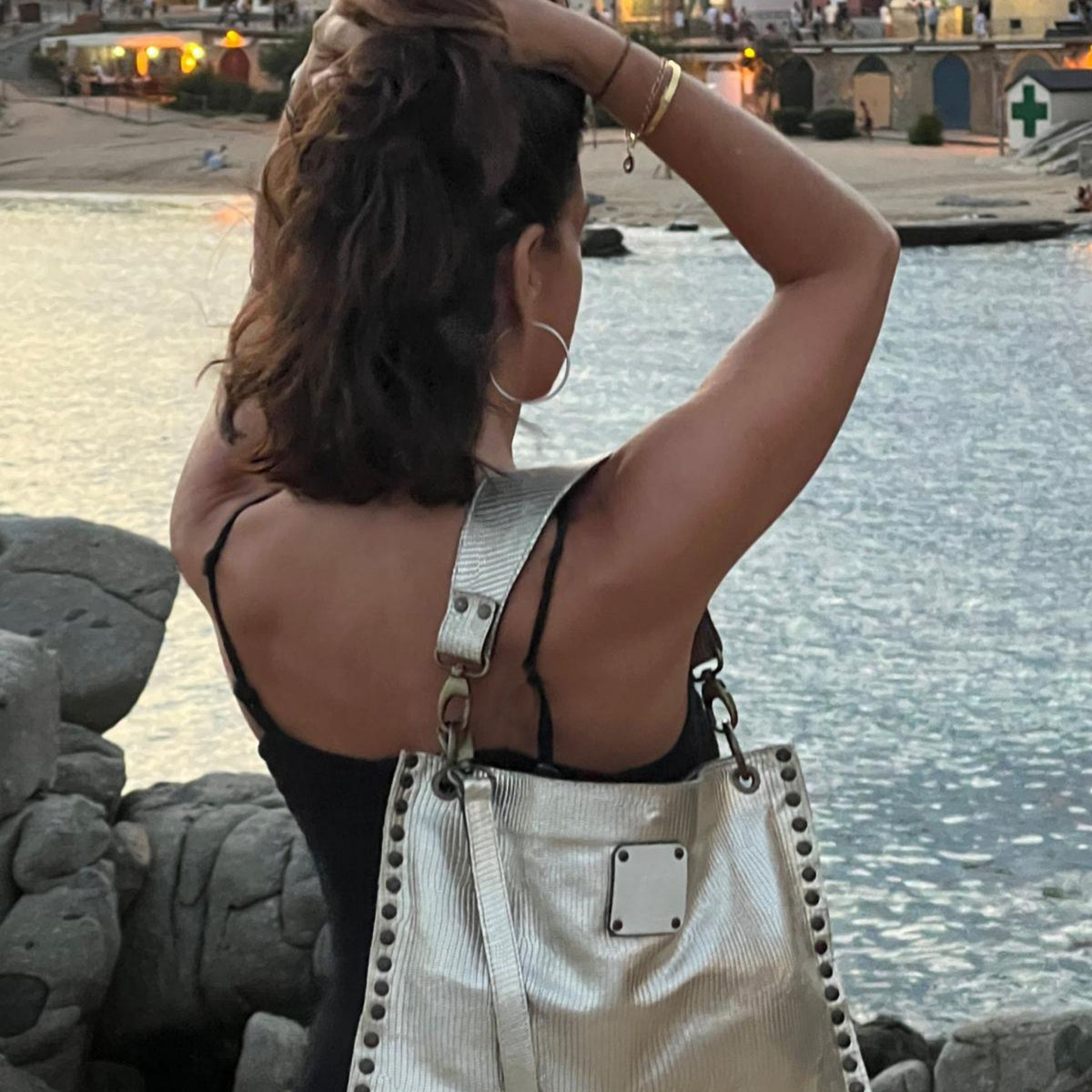 Bolso Barcelona Plata