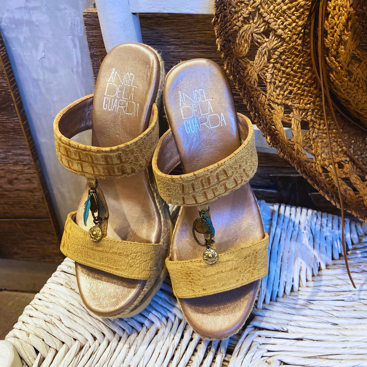 Sandalia "Charly en Skopelos" Camel