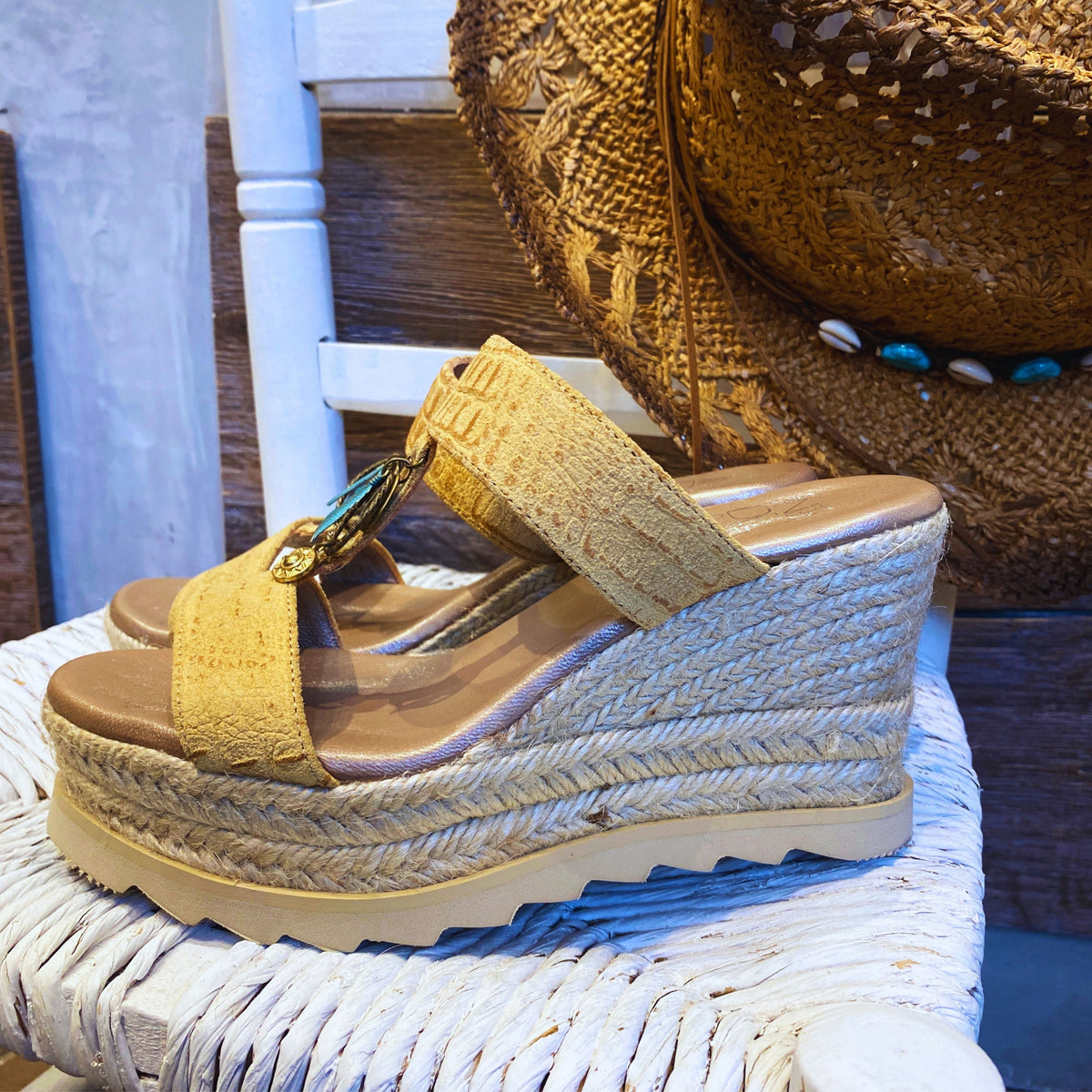 Sandalia "Charly en Skopelos" Camel