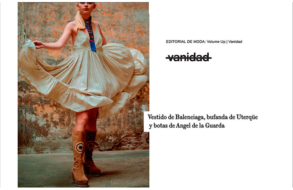 Appearance in Vanidad magazine